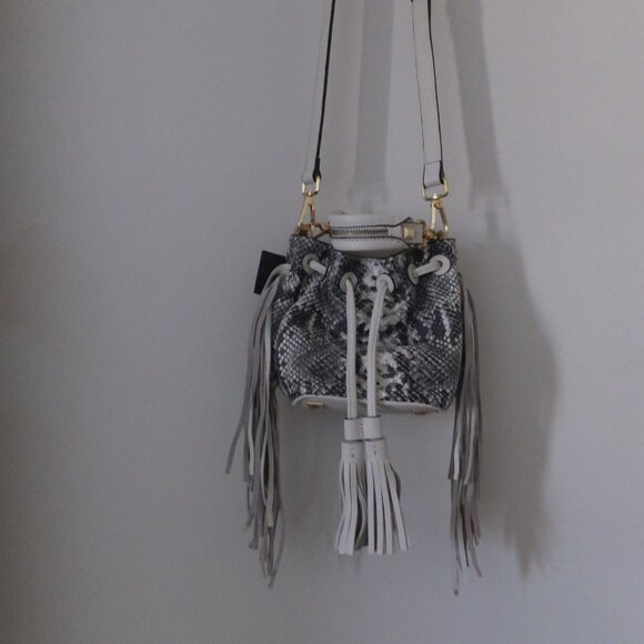 Brian Atwood Apeyton Drawstring Handbag - Picture 3 of 9